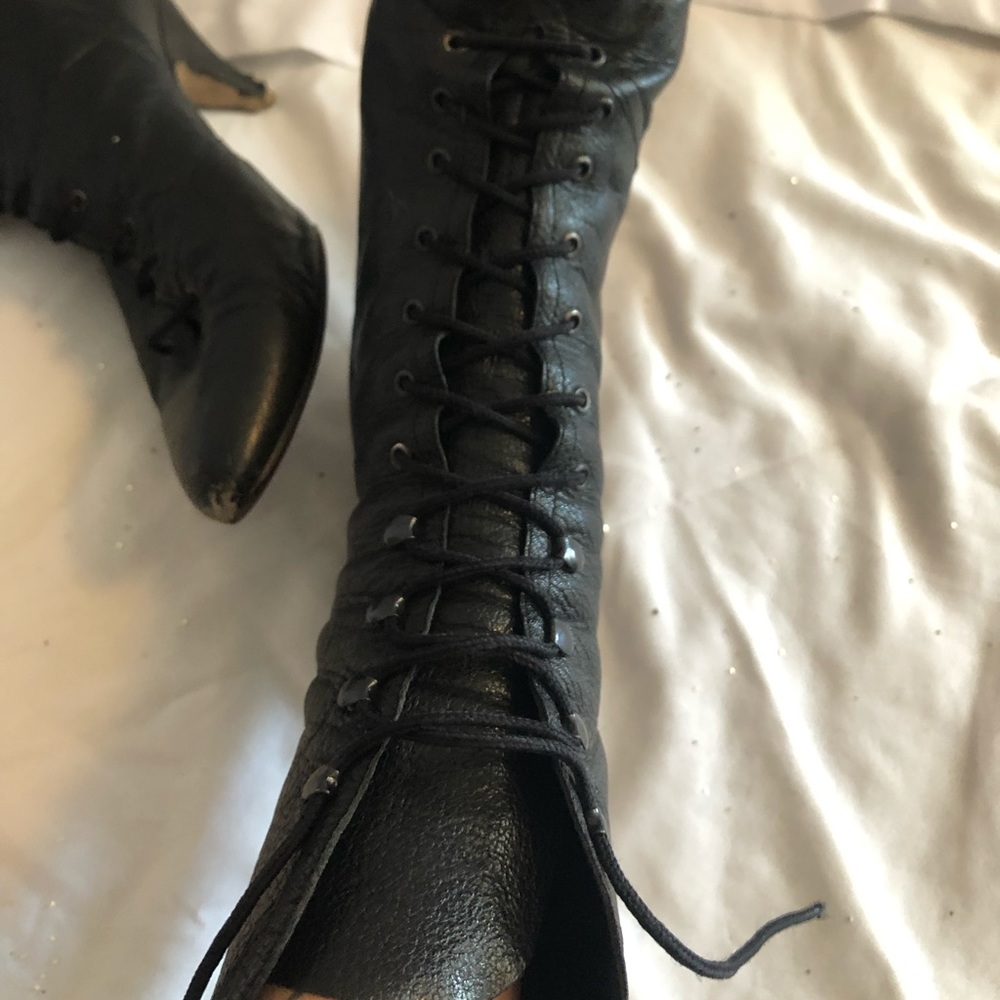 Vintage Lace-up Victorian Ankle Boot